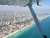 Miami beach from the air